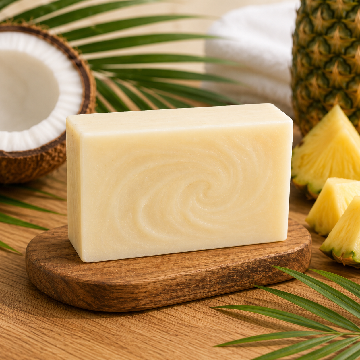 Hello Tallow Coconut Citrus Soap Bar — grass-fed tallow soap bar